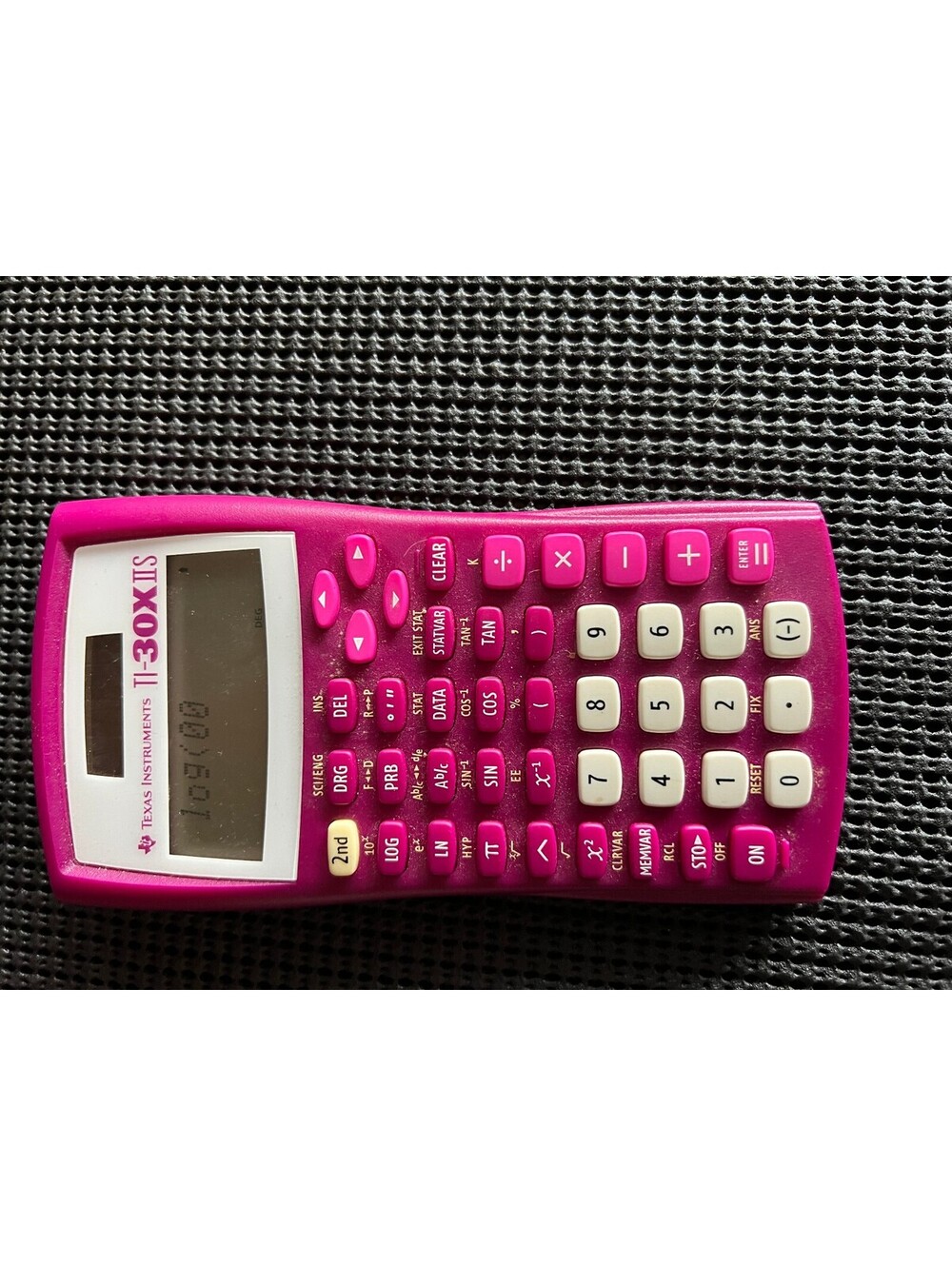 Texas Instruments TI-30XIIS Scientific Calculator Pink
